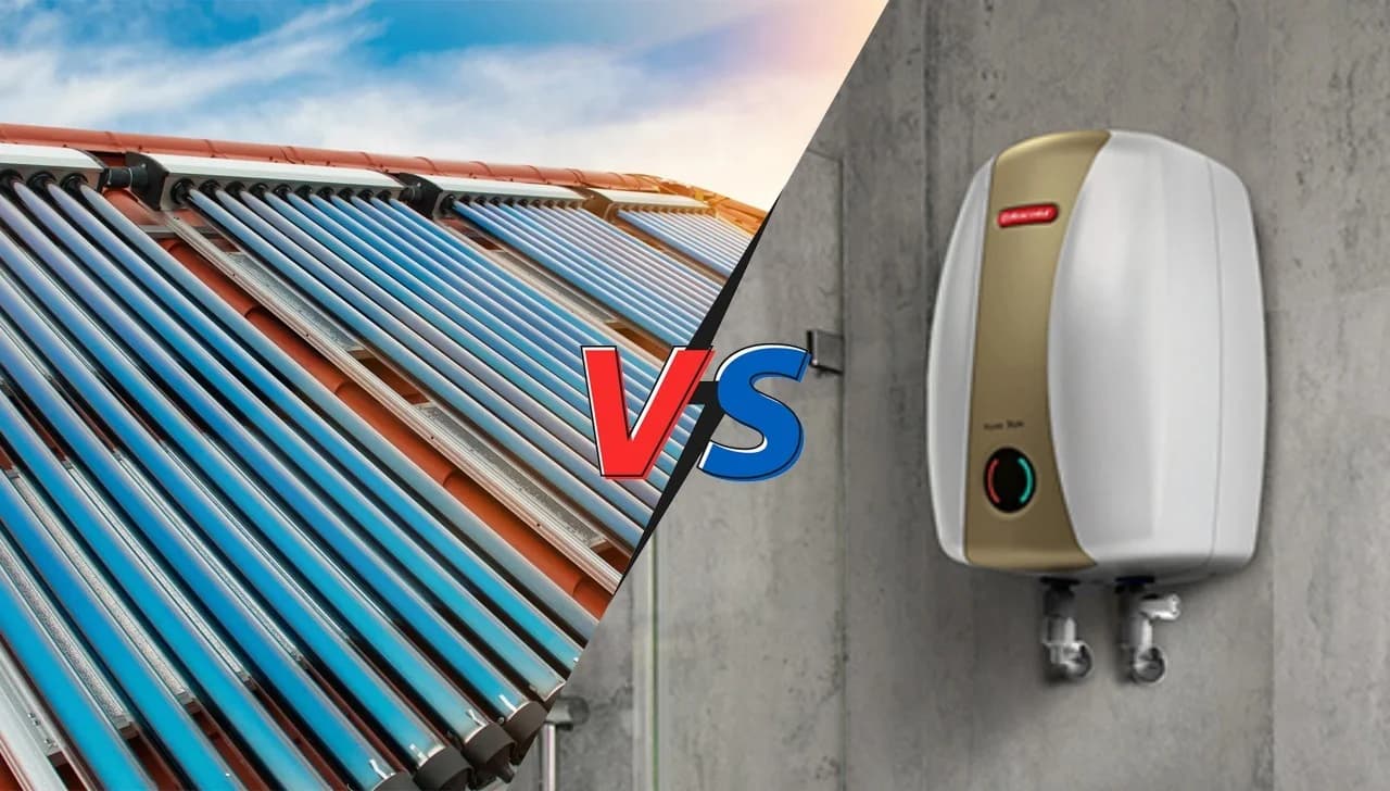Solar Water Heaters vs Electric Geysers: What’s Better in 2025?