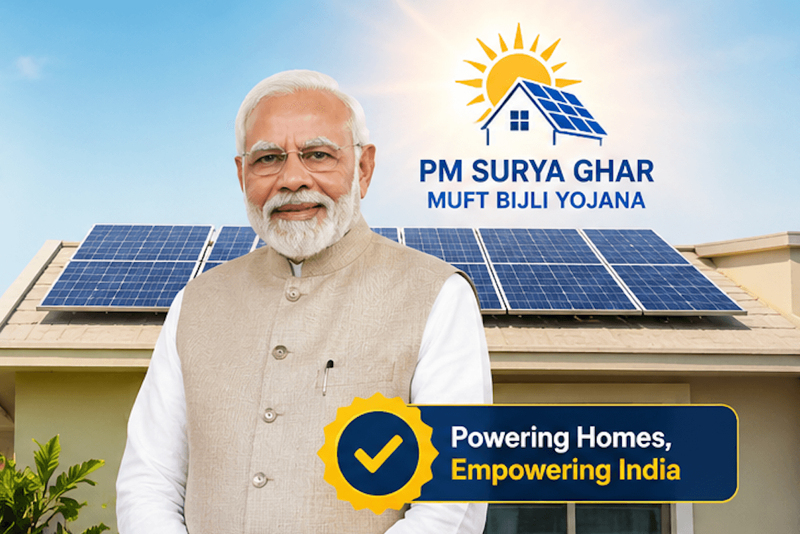 PM Surya Ghar Muft Bijli Yojana 2026  -  Complete Guide for Indian Homeowners